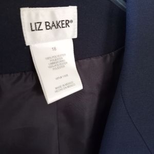 Navy Blue Liz baker womens blazer